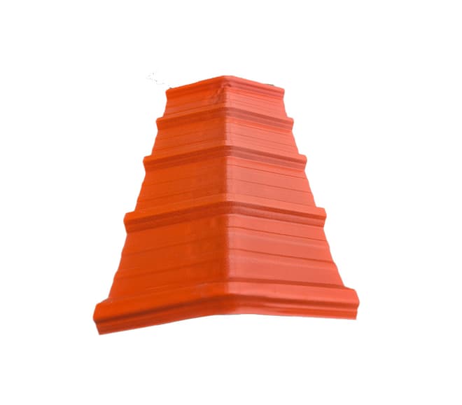 Cumbrera UPVC TK-5 rojo